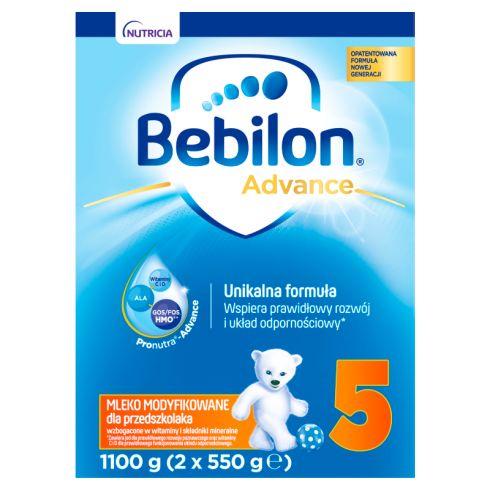 Bebilon 5 Pronutra-Advance Mleko modyfikowane dla przedszkolaka 1100 g