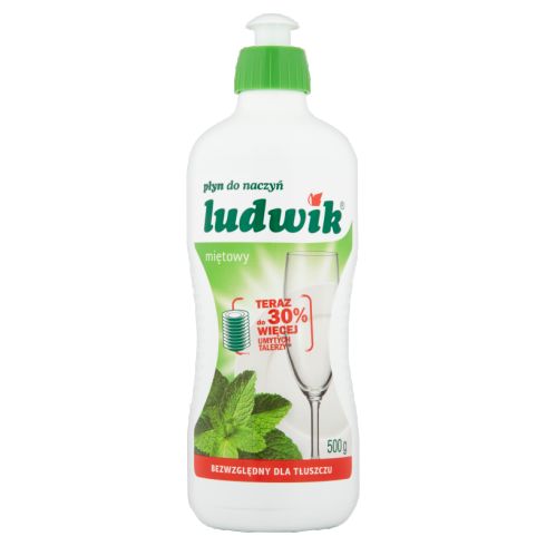 LUDWIK MIĘTOWY  PŁYN DO NACZYŃ 450ML