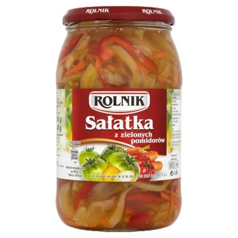 Rolnik Sałatka z zielonych pomidorów 850 g