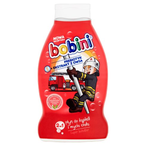 Bobini Płyn do kąpieli i mycia ciała 2w1 super bohater 660 ml