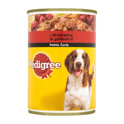 PEDIGREE Z WOŁOWINĄ KARMA DLA PSÓW 400G