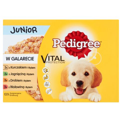Pedigree Vital Protection Junior w galarecie Karma pełnoporcjowa 1,2 kg
