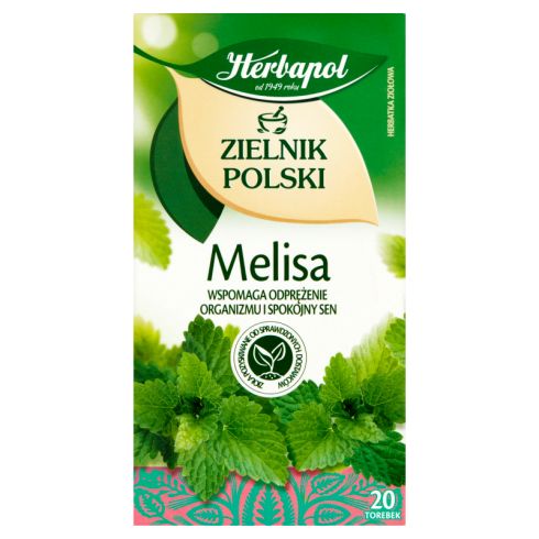 Herbapol Zielnik Polski Herbatka ziołowa melisa 40 g