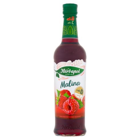 Herbapol Syrop owocowy malina 420 ml