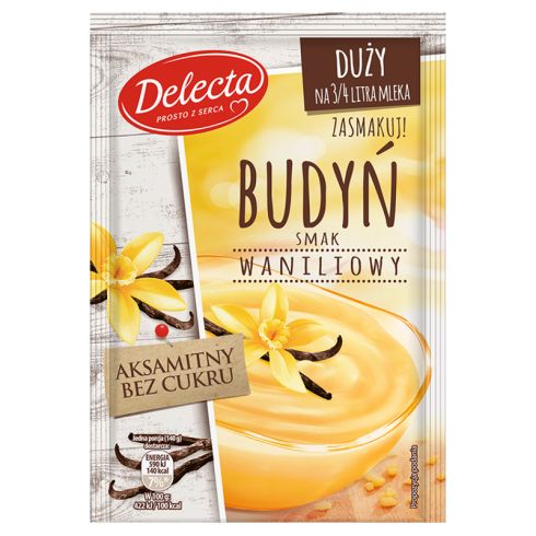 Delecta Budyń smak waniliowy 64 g