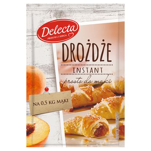 Delecta Drożdże instant 8 g