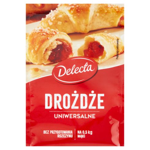 Delecta Drożdże uniwersalne 8 g