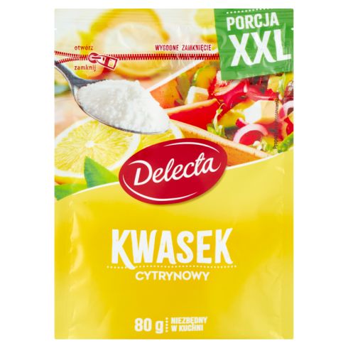 Delecta Kwasek cytrynowy 80 g