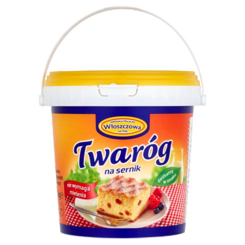Włoszczowa Twaróg na sernik 1 kg