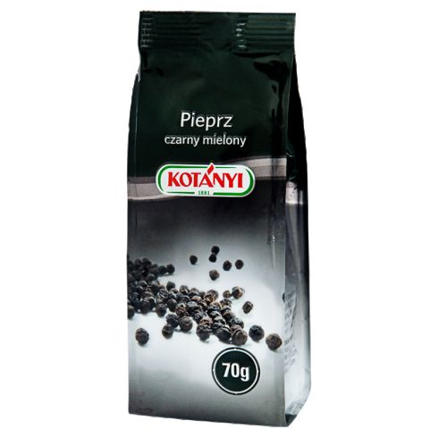 Kotanyi Pieprz czarny mielony 70 g