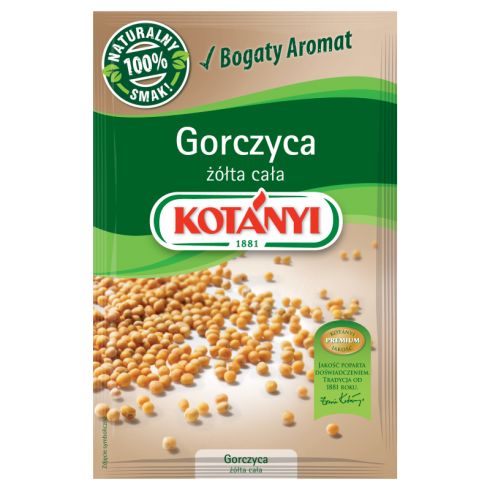 Kotányi Gorczyca żółta cała 40 g