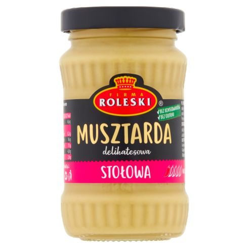 Firma Roleski Musztarda  stołowa 175 g