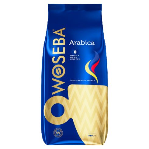 Woseba Arabica Kawa palona ziarnista 1000 g