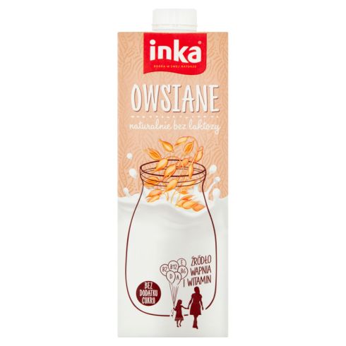 Inka Napój owsiany z wapniem i witaminami 1 l
