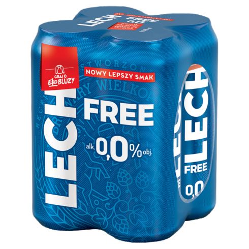 Lech Free Piwo bezalkoholowe 4 x 500 ml