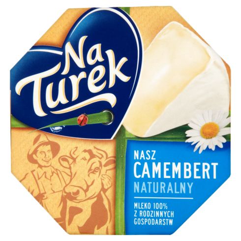 NaTurek Nasz Camembert naturalny Ser 120 g