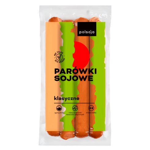 Polsoja Parówki sojowe klasyczne 200 g