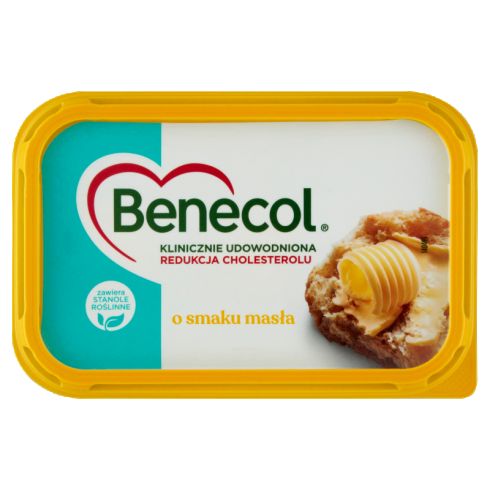Benecol Tłuszcz z dodatkiem stanoli roślinnych o smaku masła 400 g