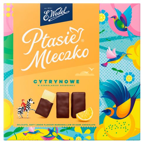 E. Wedel Ptasie Mleczko cytrynowe 340 g