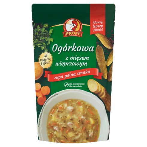 Profi Ogórkowa z mięsem wieprzowym 450 g