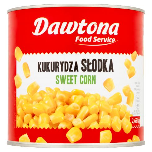 Dawtona Food Service Kukurydza słodka 2,65 kg