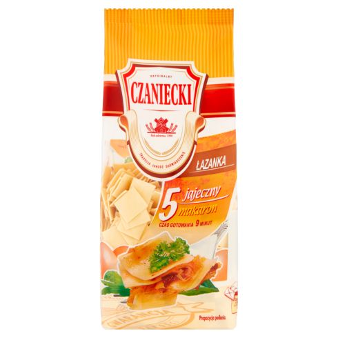 Czaniecki Makaron 5 jajeczny łazanka 250 g
