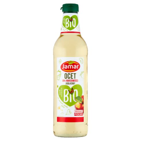Jamar Ocet jabłkowy bio 6% kwasowości 500 ml
