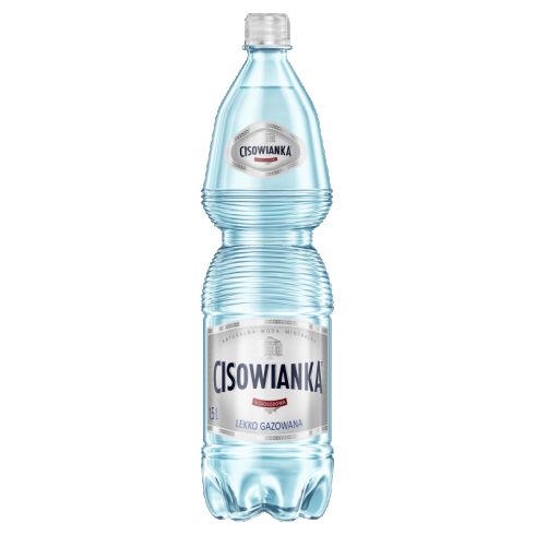 Cisowianka Naturalna woda mineralna lekko gazowana niskosodowa 1,5 l