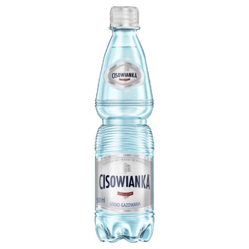 Cisowianka Naturalna woda mineralna lekko gazowana niskosodowa 500 ml