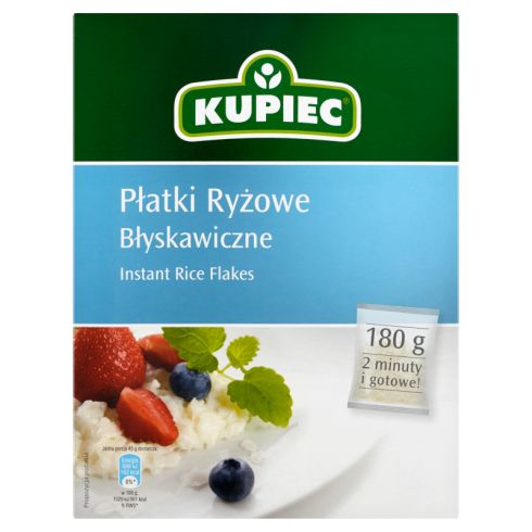 Kupiec Płatki ryżowe błyskawiczne 250 g
