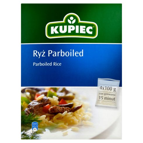 KUPIEC  RYŻ PARABOLICZNY 4X100G