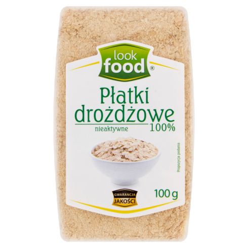 Look Food Płatki drożdżowe nieaktywne 100% 100 g