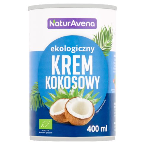 NaturAvena  BIO Ekologiczny krem kokosowy 400 ml