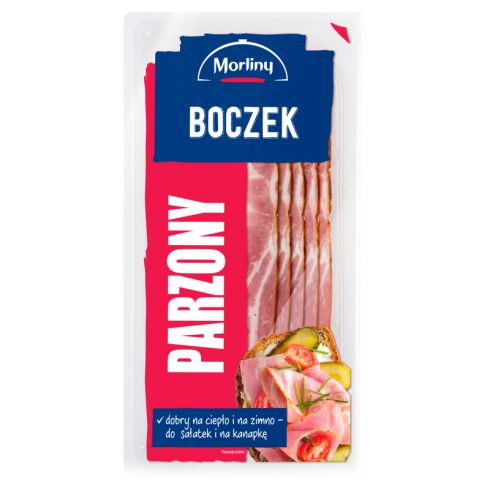 Morliny Boczek wędzony parzony 100 g