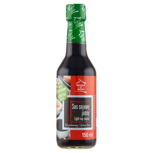 House of Asia Sos sojowy jasny bezglutenowy 150 ml