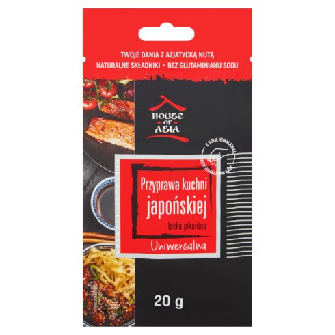 House of Asia Przyprawa kuchni japońskiej lekko pikantna 20 g