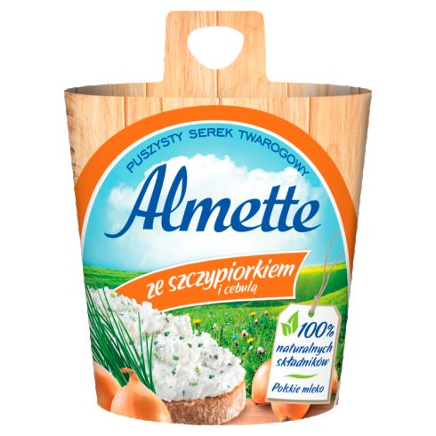 Almette ze szczypiorkiem i cebulą 150 g