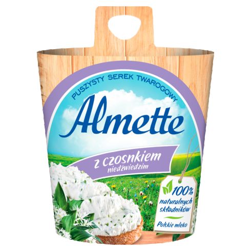 Almette z czosnkiem niedźwiedzim  150 g
