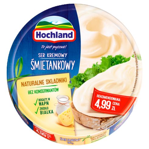 Hochland 180 g Ser kremowy śmietankowy