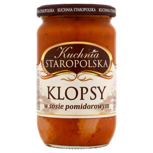Kuchnia Staropolska Klopsy w sosie pomidorowym 700 g