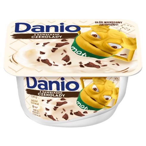 Danone Danio Serek homogenizowany z czekoladą 130 g