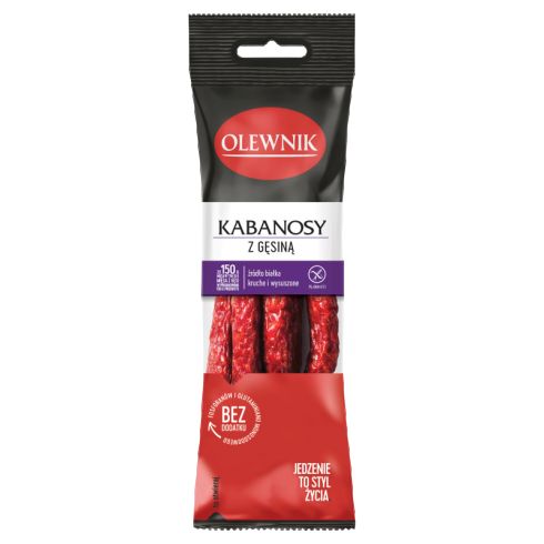 Olewnik Kabanosy z gęsiną 105 g