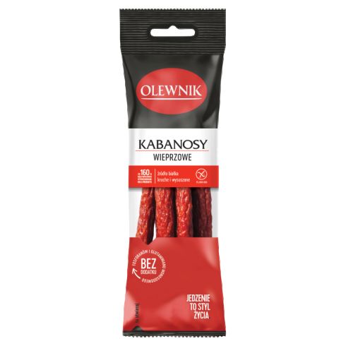 Olewnik Kabanosy wieprzowe 105 g