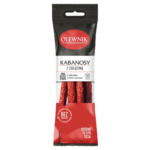 Olewnik Kabanosy z cielęciną 105 g