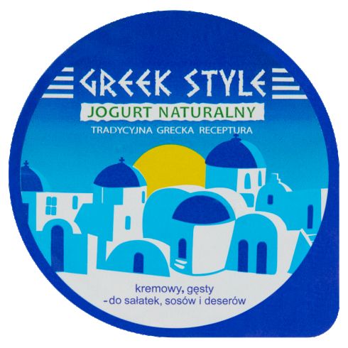 Greek Style Jogurt naturalny 10% tłuszczu 180 g