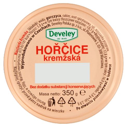 Develey Horcice Kremzska Musztarda kremska 350 g