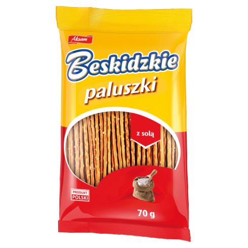 AKSAM  PALUSZKI BESKIDZKIE Z SOLĄ 70G