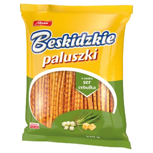 Aksam Beskidzkie Paluszki ser-cebulka 180 g