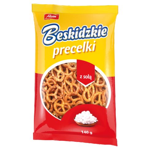 Aksam Beskidzkie Precelki z solą 140 g