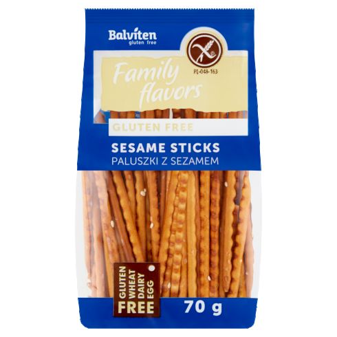 Balviten Paluszki z sezamem 70 g